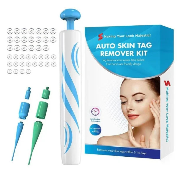 Auto Skin Tag Remover Painless | Skin Tag Removal Kit Adult Mole Wart Remover