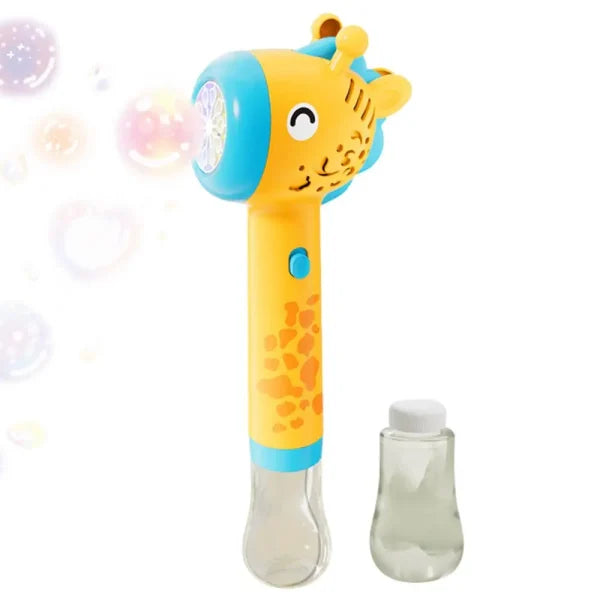 Giraffe Bubble Gun Toy For Kids – Colorful And Fun Bubble Maker (random Color)