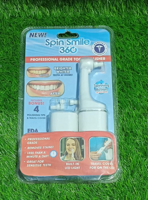 Spin Smile 360 Professional Grade Tooth Polisher