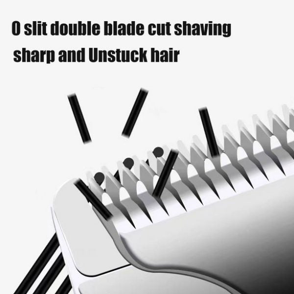 Vintage T9 Hair Trimmer Cordless Professional Hair Clippers Electric Trimmers For Men Dragon Design – Metal Body (golden)