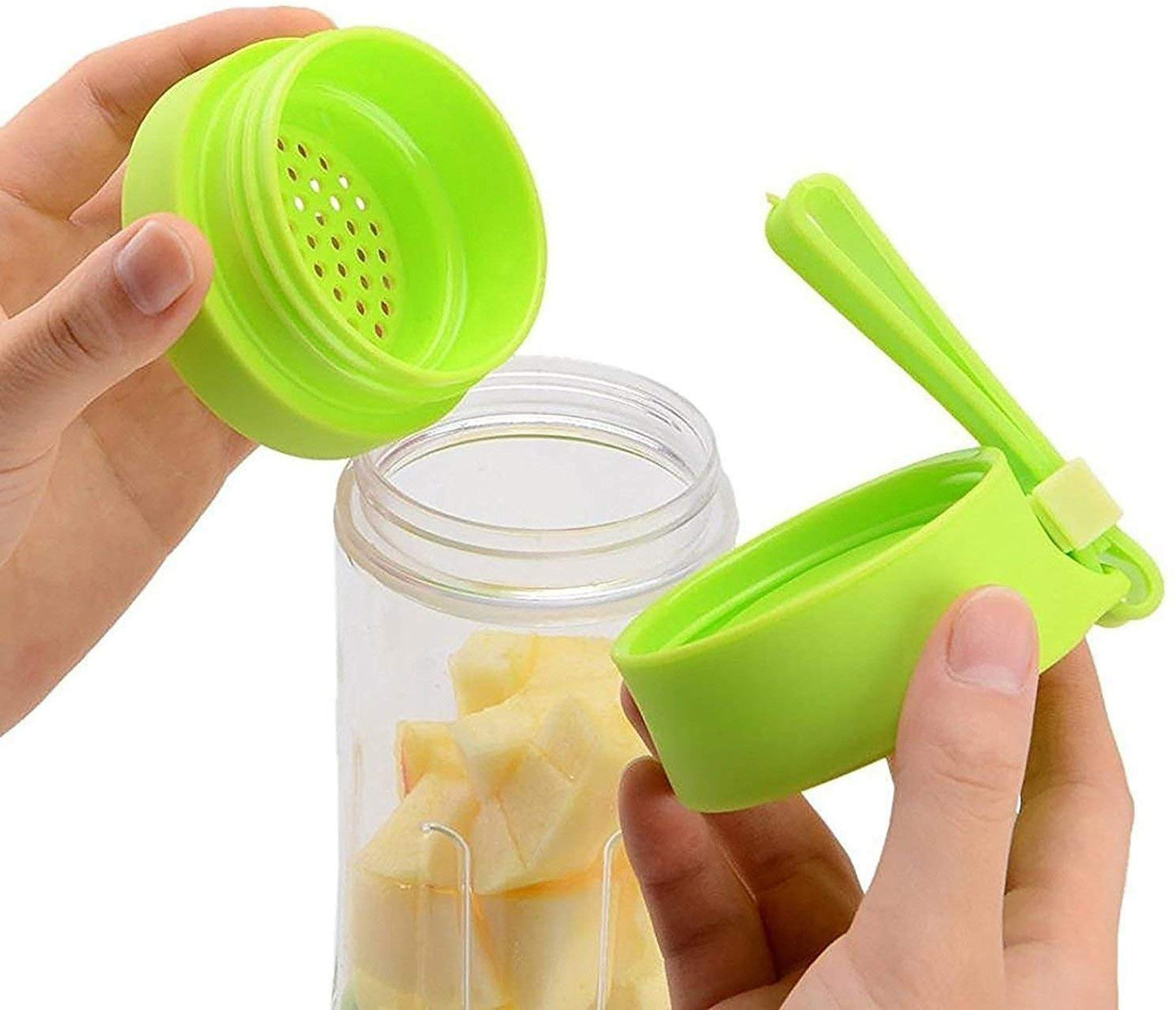 Portable Mini Juicer Blender | Outdoor Juicing Cup (380ml) – Rechargeable (random Color)