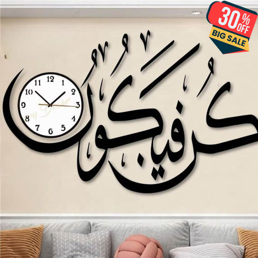 3d Wooden Clock With Premium Design I The New Wooden Wall Clock