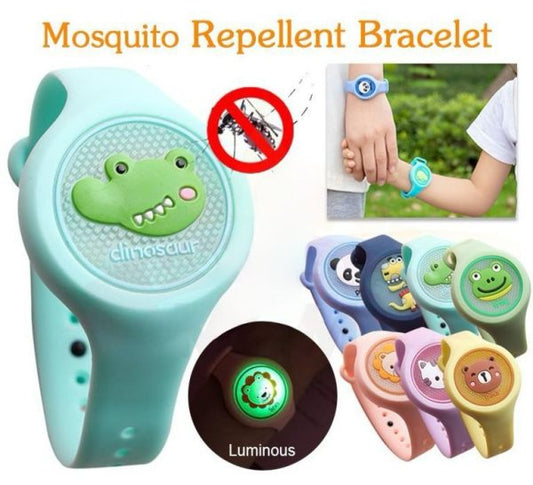 Ant-mosquito Repellent Baby Wrist Bracelet Led Silicone Toy Random Color