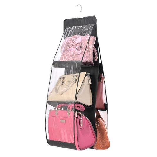 Thick Double-Sided Six Grid Storage Bag Multi Functional Hanging Bag
