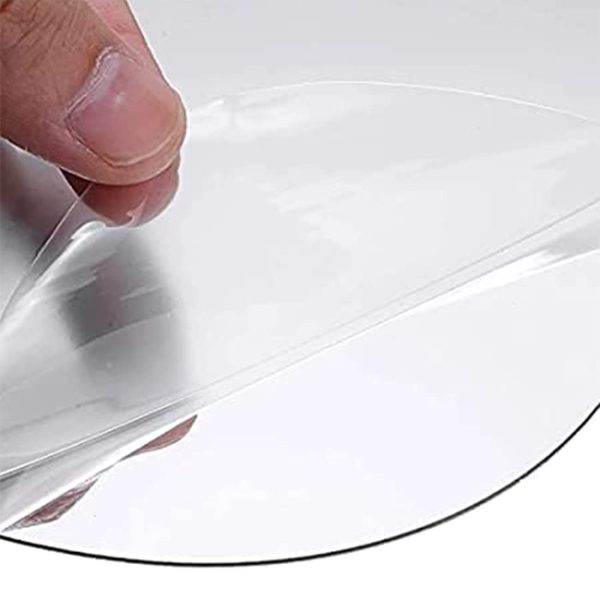 Oval Acrylic Mirror Wall Stickers Hd Acrylic Waterproof Self-adhesive Wallpaper For Home Wall Decoration 200mm X 300mm