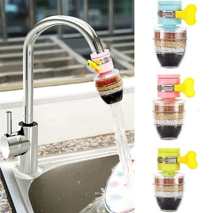 Pack Of 2 New Stone Faucet With Clip 360 Adjustable Flexible Kitchen Faucet Tap Random Color