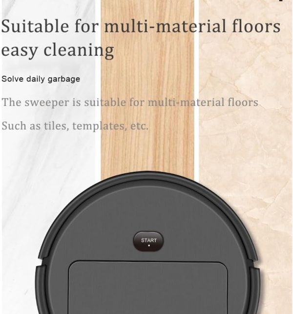 Portable Mini Wireless Smart Sweeping Robot Mopping 3 In1 Rechargeable Cleaning Machine Vacuum Cleaner For Home Office Robot (random Colors)