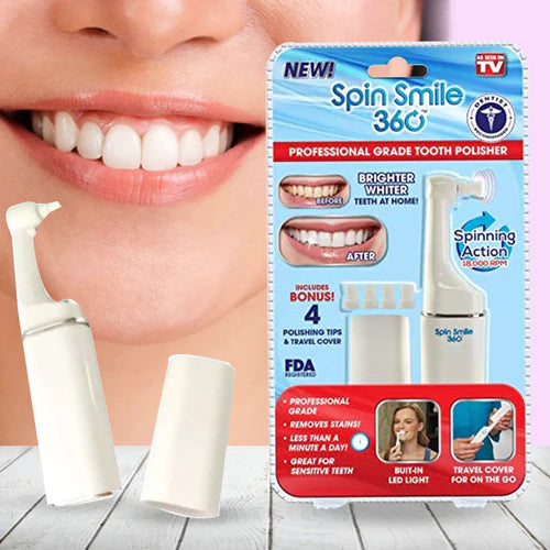 Spin Smile 360 Professional Grade Tooth Polisher
