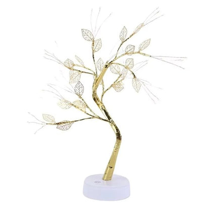 Tree Led Light Usb Table Lamp Adjustable Touch Switch Diy Artificial Xmas Tree Fairy Night Light Home Decoration 1pc